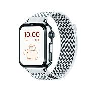 SaveFamily SaveWatch Plus 2 Reloj Inteligente para ni os 4G Esfera Plateada correa Tela Zig Zag 8436628090031