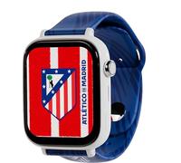 SaveFamily SaveWatch Plus 4G Edición Atlético de Madrid | Reloj Inteligente Niño con Localizador GPS, Llamada, Vídeo, Whatsapp, Música, Bluetooth, App Store | SIM Incluida - Correa de Silicona Azul
