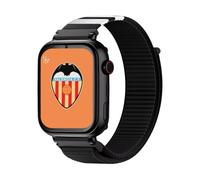 SaveFamily SaveWatch Plus 4G Edición Valencia CF | Reloj Inteligente Niño con Localizador GPS, Llamada, Vídeo, Whatsapp, Música, Bluetooth, App Store | SIM Incluida - Correa de Tela Negra