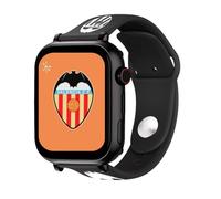 SaveFamily SaveWatch Plus 4G Edición Valencia CF | Reloj Inteligente Niño con Localizador GPS, Llamada, Vídeo, Whatsapp, Música, Bluetooth, App Store | SIM Incluida - Correa de Silicona Negra