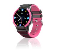 SaveFamily Slim 4G | Reloj Inteligente Niño con Localizador GPS, Llamada, Vídeo, Chat, Botón SOS, Cronómetro | SIM Incluida - Color Rosa
