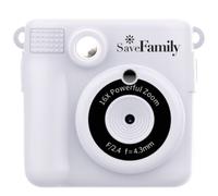 SaveFamilyCam Print Cámara Instantánea Infantil Blanca