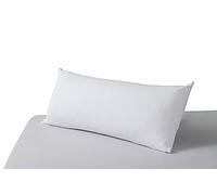 Savel - Funda de Almohada Impermeable con Cremallera | 40 x 80 cm | Protector de Almohada con Tejido de Rizo 100% Algodónn Transpirable Barrera PU Resistente al Agua y Antiácaros