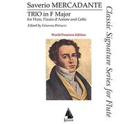Saverio Mercadante-Trio en F fla, alto flute y violonchelo