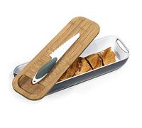 Saveur &d gustation KA1084 - Papelera con tabla de pan y cuchillo