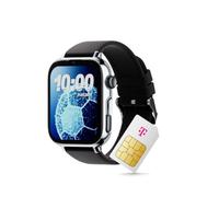 SaveWatch Plus 2 Nano SIM - Reloj para niños, GPS, cámara, botón SOS, Color Plateado