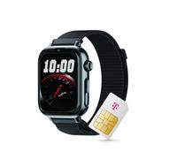 SaveWatch Plus 2 Nano SIM - Reloj para niños, GPS, cámara, botón SOS, Negro, Normale, Casual