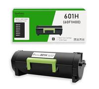 SavFinto 60F1H00 601H - Cartucho de tóner compatible con Lexmark MX310dn MX310 MX510de MX510 MX511de MX410de MX410 MX511dhe MX511dte MX610de MX611de (negro, 1 unidad)