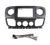 SAVHE Ajuste for RENAULT Master OPEL Movano NISSAN NV400 2010 + 10 pulgadas, Panel de Radio Fascia for coche, Kit de tablero, marco adaptador de placa embellecedora Facia(Frame and Cable)