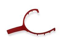 SAVHE Compatible con BMW Serie 1, 2, 3, 4, 5, 6, X5, X6, F20, F22, F30, F31, F32, F33, F36, F10, F06, F12, F13, F15 y F16.(J alcantara red)