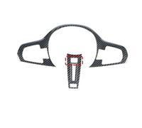 SAVHE Embellecedor de volante de fibra de carbono Alcantara for BMW Serie 5 G30 Sport X3 X5 X7 G20 G11 G01 G05 G07 2018-19(ID6 M heating)