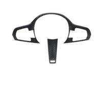 SAVHE Embellecedor de volante de fibra de carbono Alcantara for BMW Serie 5 G30 Sport X3 X5 X7 G20 G11 G01 G05 G07 2018-19(ID6 standard)