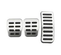 SAVHE Funda de pedal de coche apta for Seat Arosa Ibiza 6k 6L 6J Cordoba 6k 6L 1995-2008 Leon 1 M 1999-2006 Toledo 1M 1998-2004 Acero inoxidable(MT)