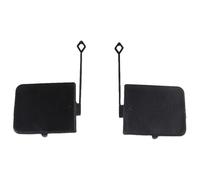 SAVHE Tapa de cubierta de gancho de remolque for parachoques trasero, derecho e izquierdo, compatible con BMW X1 E84 2013 2014 2015 51127303815 51127303816, 2 uds.