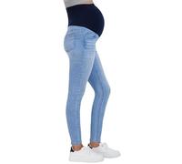 Savi Parker Jeans de Maternidad para Mujer sobre el Vientre - Ropa de Embarazo para Todas Las Estaciones, Pantalones de Maternidad - Entrepierna de 29 Pulgadas, Color fantasía (Savannah Wash), Medium