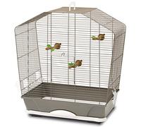 Savic 553104 pájaro casa Camille 30", 53 x 32 x 55 cm, Color Gris
