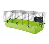 SAVIC Ambiente - Jaula para Animales con Estante para heno, pequeño, 100 x 50 x 43 cm