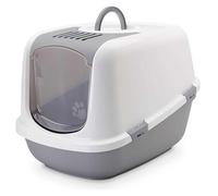 SAVIC Bandeja para Gatos Nestor Jumbo Gris 66 ,5x48,5cm Extra Grande Con Filtro