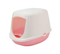 Savic Cat Litter Cacerola Duchesse con Puerta, 44 x 35 x 32 cm, Pink-White