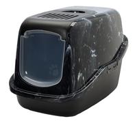 Savic Gato Nestor Marble Negro/Blanco