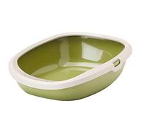 Caja de arena para gatos Savic WC Cat Gizmo Happy Planet | Verde | Grande