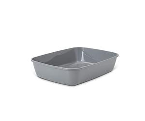 SAVIC ISIS - Arenero para Gatos, 42 cm, Color Gris frío