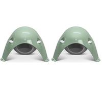 Savic Jaula Hamster Sputnik XL - Refugio para pequeños Animales - Verde - para hámsters y Ratas - colocable en el Suelo o colgable en los barrotes - 29 x 26 x 19 cm (Paquete de 2)