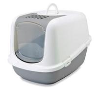 Caja de arena para gatos Savic Nestor Blanco Gris Plástico