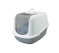 Caja de arena para gatos Savic Nestor Jumbo Blanco Beige Plástico