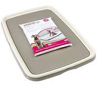 Savic - Sistema de Entrenamiento para Cachorros, Color Crema, Extragrande, Color Gris