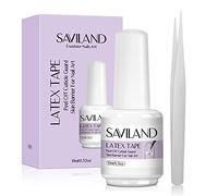 SAVILAND Látex Líquido Para Uñas - Cinta De Látex Para Uñas Arte Exfoliante De CutíCulas Esmalte De Uñas ProteccióN Barrera De La Piel Protección Gel Esmalte De UñAs Manicura Principiantes Accesorios
