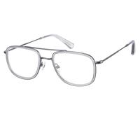 Savile Row Gafas de prescripción óptica SRO-2 para hombre, gris, 53, gris, 53