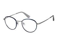 Savile Row - Marco de prescripción óptica unisex SRO-14, plata, 49, plata (Silver), 49