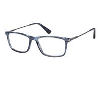 Savile Row Sro-20 Optical Frame Prescription Eyewear, Metal Oscuro, 55 Hombres