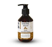 SAVINE DERM Aceite de Almendras Dulces 100% Natural - Enriquecido con Vitamina E - Antiestrías Embarazo - Hidratante Corporal y Facial - Piel Suave y Elástica - 250ml - Cruelty Free y Vegano