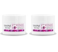 SAVINE DERM CREMA CORPORAL REGENERADORA ROSA MOSQUETA para Pieles Muy Secas/Previene Envejecimiento de la Piel/Cicatrización/Hidratación intensa/Rosa Mosqueta para Cicatrices y Estrías 200mL
