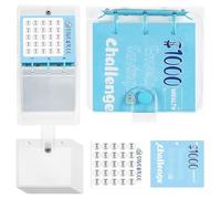 Saving Envelope Challenge, Saving Challenge Book, Saving Challenge Binder, 25 sobres envolventes, libro de desafío de ahorro, desafío de ahorro, desafío para familias, portátil