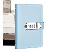 Saving Money Book, 100 sobres Combination Lock Notebook, Cash Saving Organizer, Secure Money Book for Budget Planning and Financial Management Home Apartment Dorm Office, 6.89x4.33x0.79 pulgadas