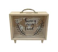 Savings Box - Money Box For Cash, Coin Money Challenge Cash | Moneyy Saver Bank with Transparent Window | Countertop Cashes Savings B0x For Couples Boys Kids Youth Family Friends Accessories