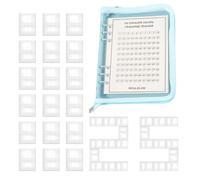 Savings Challenge - Carpeta de almacenamiento de 100 sobres, libro planificador de presupuesto, caché reutilizable y duradero para presupuesto del hogar, organizador de finanzas personales, sistema de