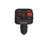 TRANSMISOR FM COCHE CON CARGA RÁPIDA SAVIO TR-15