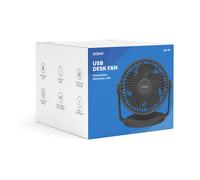 VENTILADOR ESCRITORIO USB SAVIO AD-01 BLACK