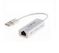 ADAPTADOR USB 2.0 - ETHERNET (RJ-45) SAVIO CL-24