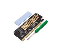 Tarjeta adaptadora Savio PCI-E a M.2 NVMe M-Key Compatibilidad Estándar NVMe