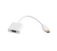 Savio Adapter HDMI(M)->D-Sub(F) CL-27 White