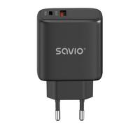 CARGADOR SAVIO LA-06 DUAL 30W USB 3.0