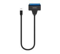 Adaptador Savio AK-69 SATA a USB-C 5Gbps Compatible 2.5" y HDD hasta 10TB