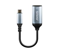 ADAPTADOR SAVIO AK-78 USB-C HDMI (H) 60 HZ SILV