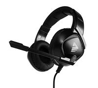 SAVIO Auriculares para Videojuegos con micrófono Strike - Auriculares con Cable con Controlador de 40 mm - Diseño Ligero y cómodo