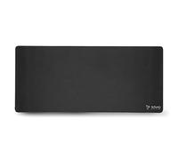 Alfombrilla Savio Black Edition Precision Control L negra bordes cosidos 700x300 mm